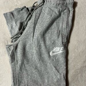 Nike Women’s Heather Gray Sweatpants